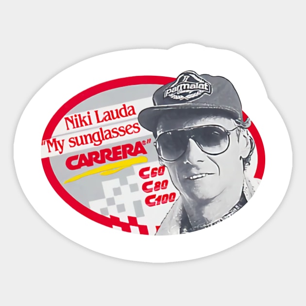 Niki Lauda Sticker by VEKTORKITA